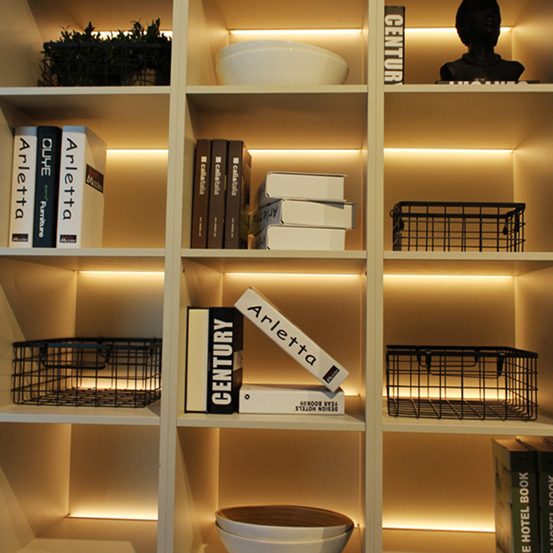 Cabinet LED Light Diffuser Aluminum Channel For 15mm Double Row LED Lighting Strips Cabinet LED Light Diffuser Aluminum Channel For 15mm Double Row LED Lighting Strips